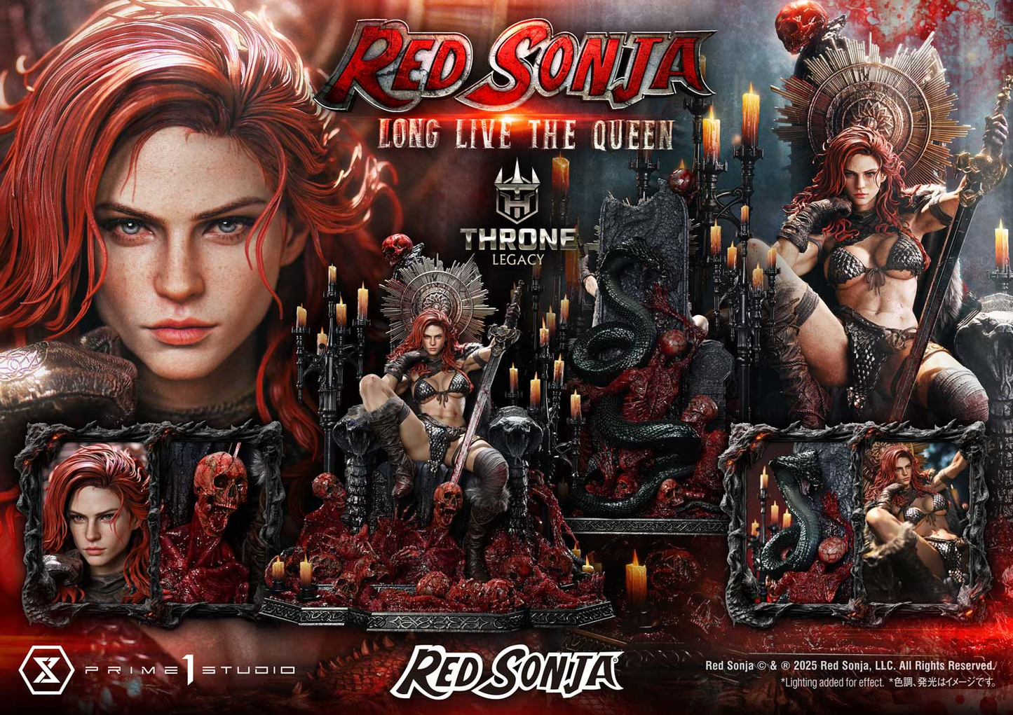 Prime 1 Studio - Red Sonja TLCRS-01 / TLCRS-01S [Licensed] [2 Variants]