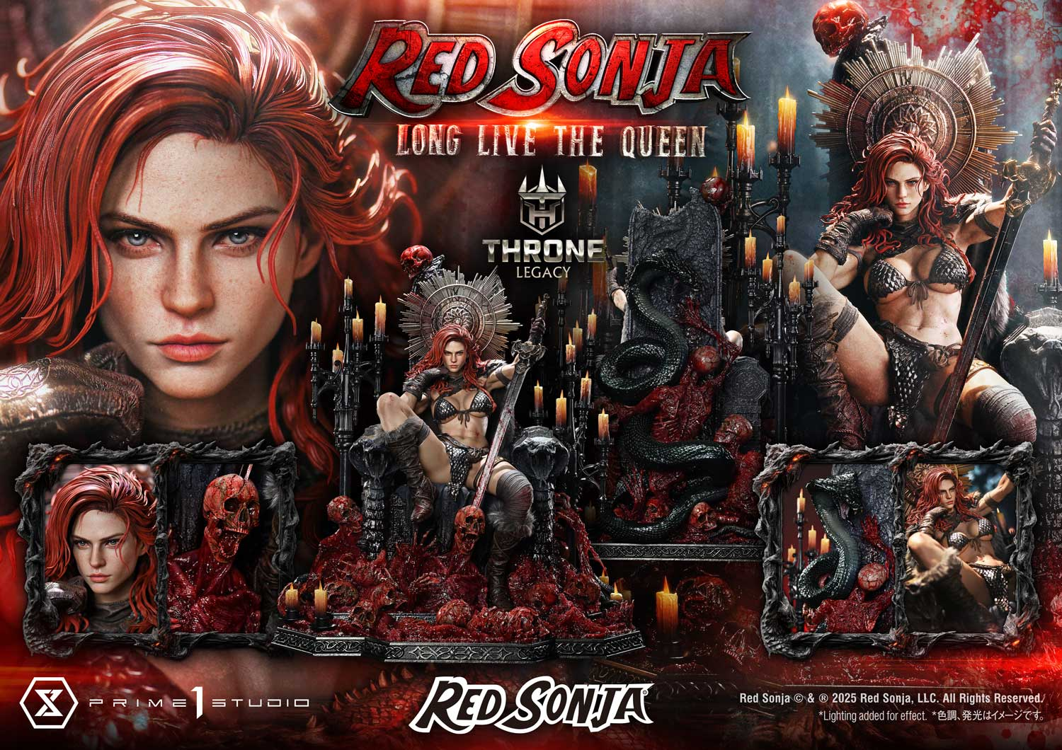 Prime 1 Studio - Red Sonja TLCRS-01 / TLCRS-01S [Licensed] [2 Variants]