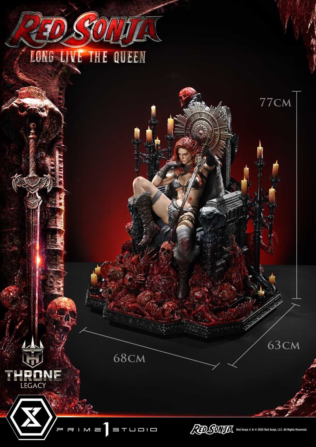 Prime 1 Studio - Red Sonja TLCRS-01 / TLCRS-01S [Licensed] [2 Variants]