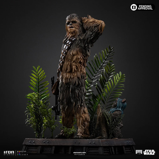 Iron Studio - Chewbacca and Tokkat  LUCSWR130325-10 [Licensed]
