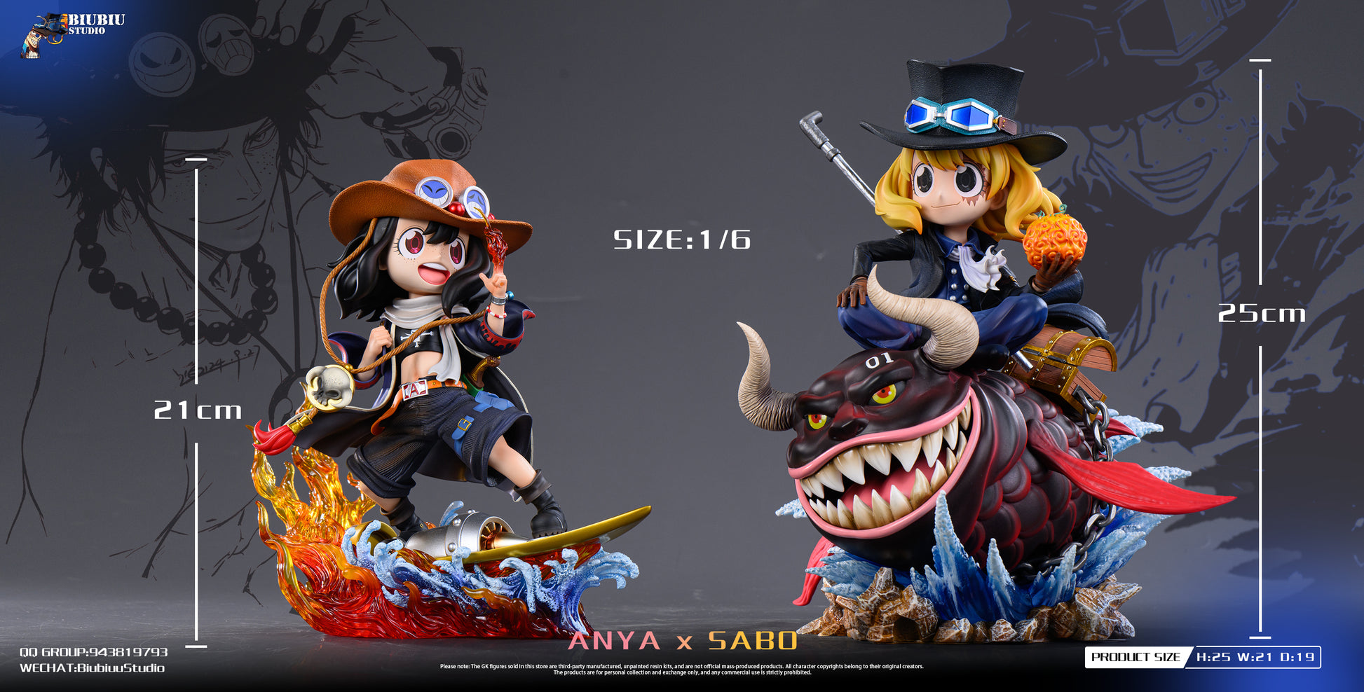 Biubiu Studio - ANYA x SABO [2 Variants]