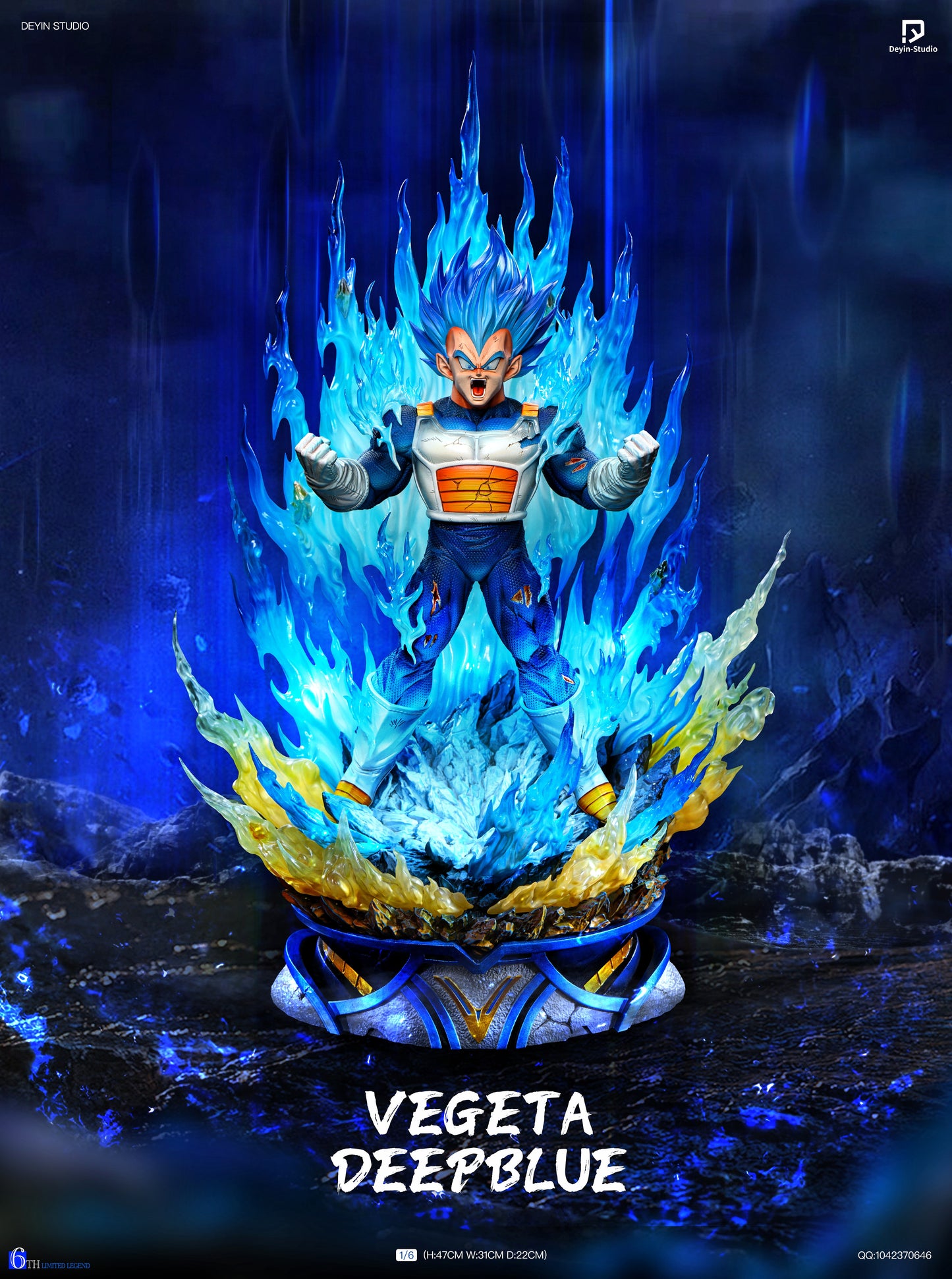DeYin Studio - Super Saiyan God Super Saiyan Vegeta [4 Variants]
