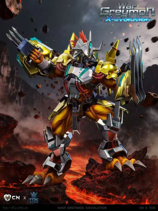 Crazy Nest Studio X TOK Studio - War Greymon X Antibody