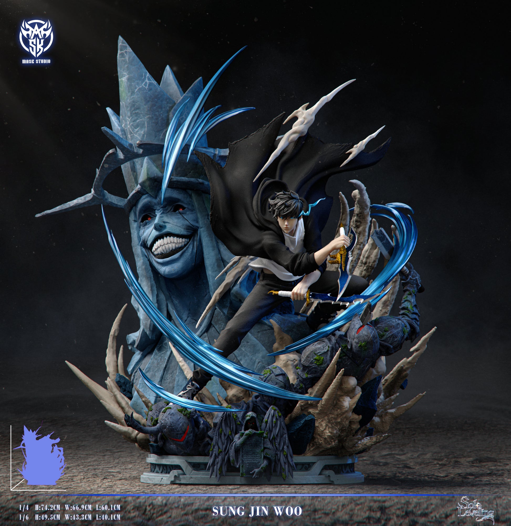 Mask Studio - Sung Jin-Woo VS God of Praise [2 Variants]