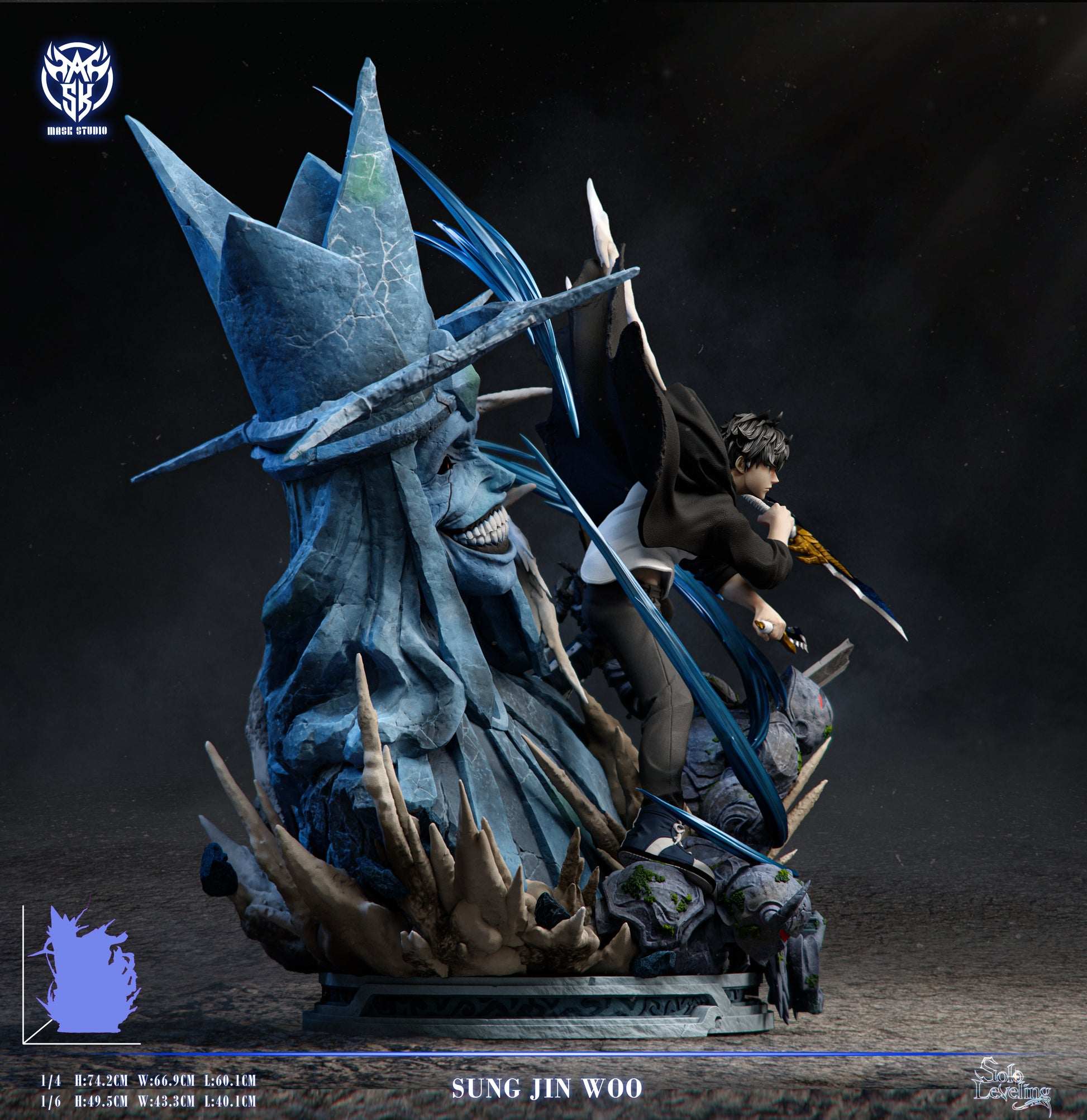 Mask Studio - Sung Jin-Woo VS God of Praise [2 Variants]