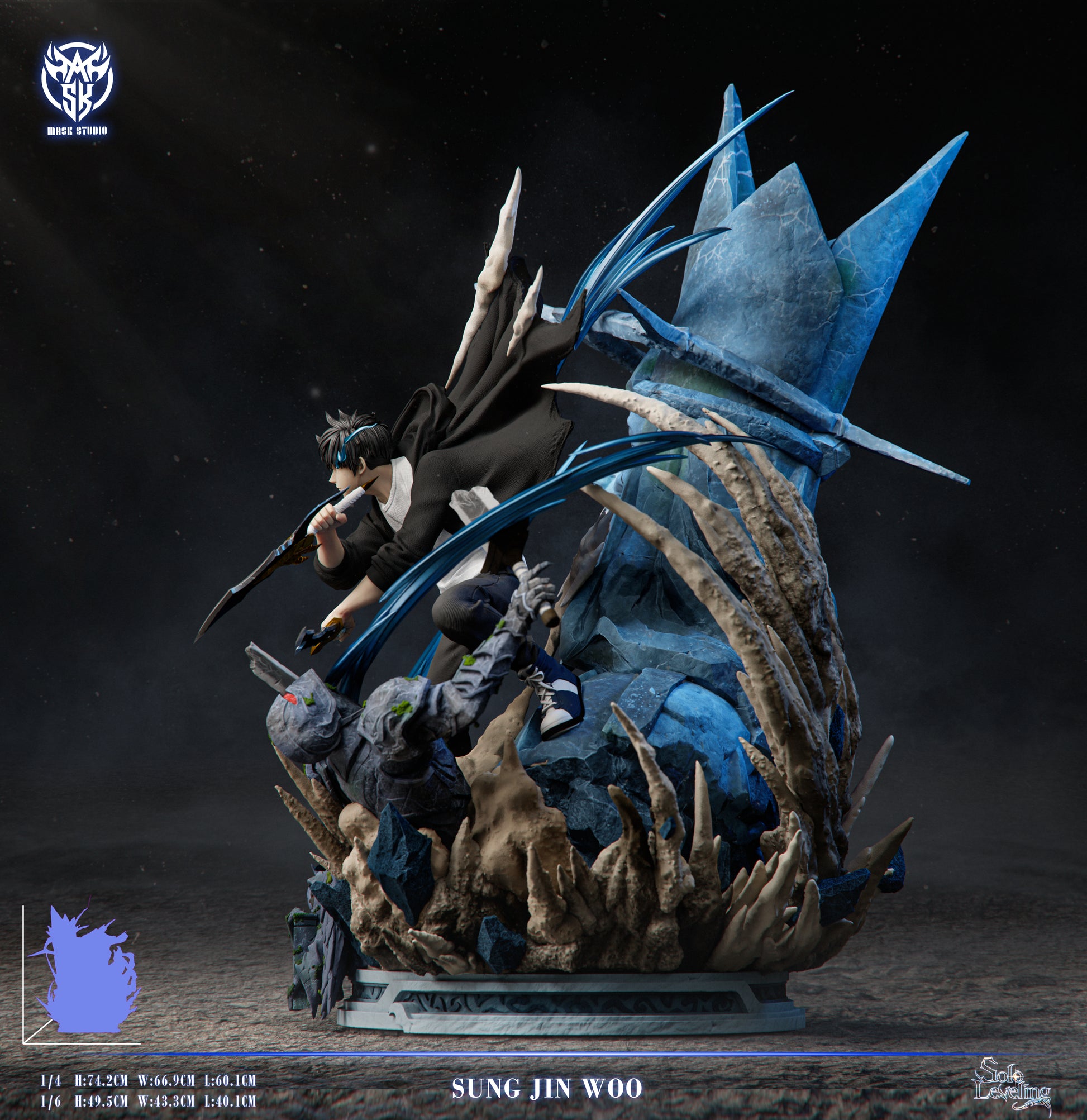 Mask Studio - Sung Jin-Woo VS God of Praise [2 Variants]