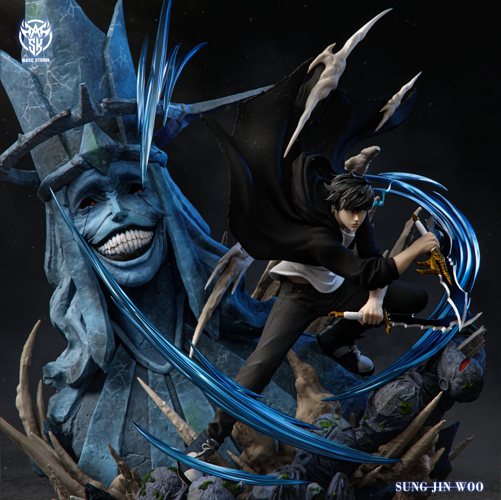 Mask Studio - Sung Jin-Woo VS God of Praise [2 Variants]