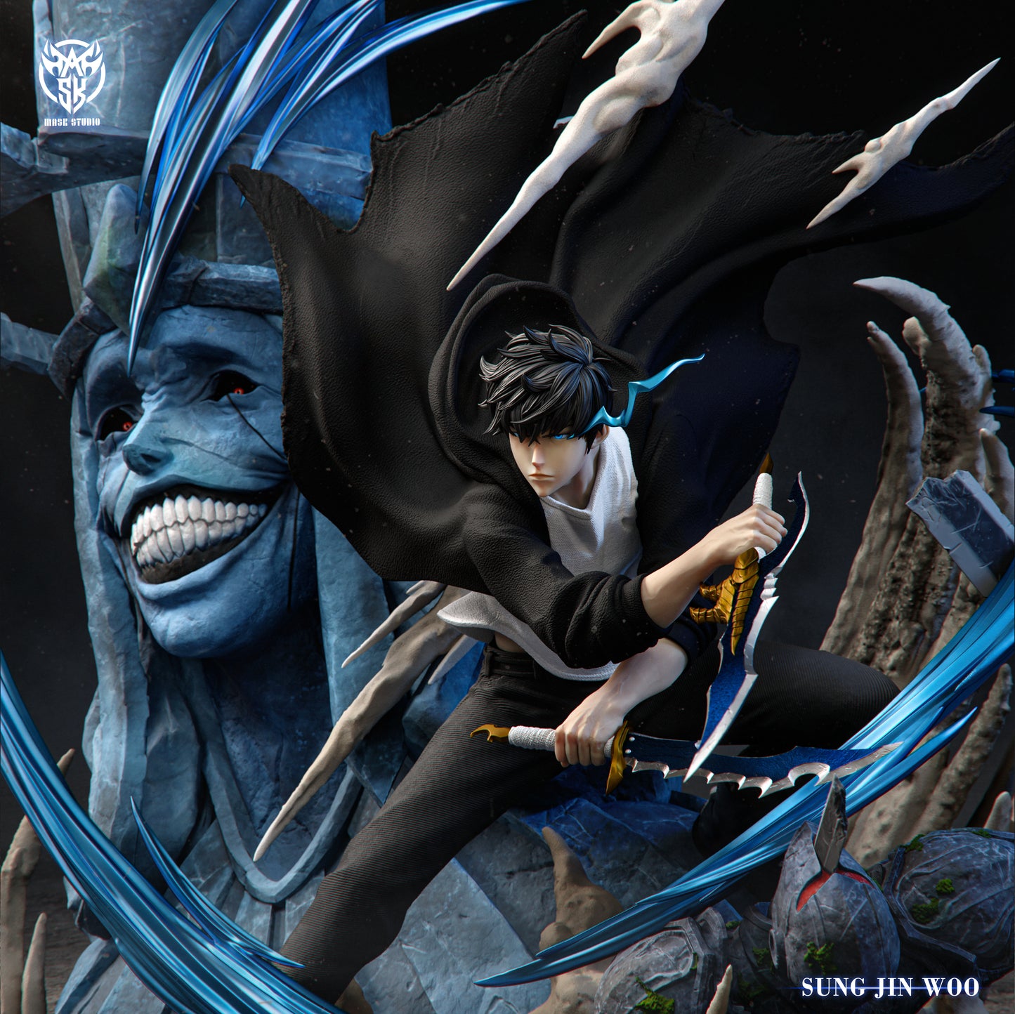 Mask Studio - Sung Jin-Woo VS God of Praise [2 Variants]