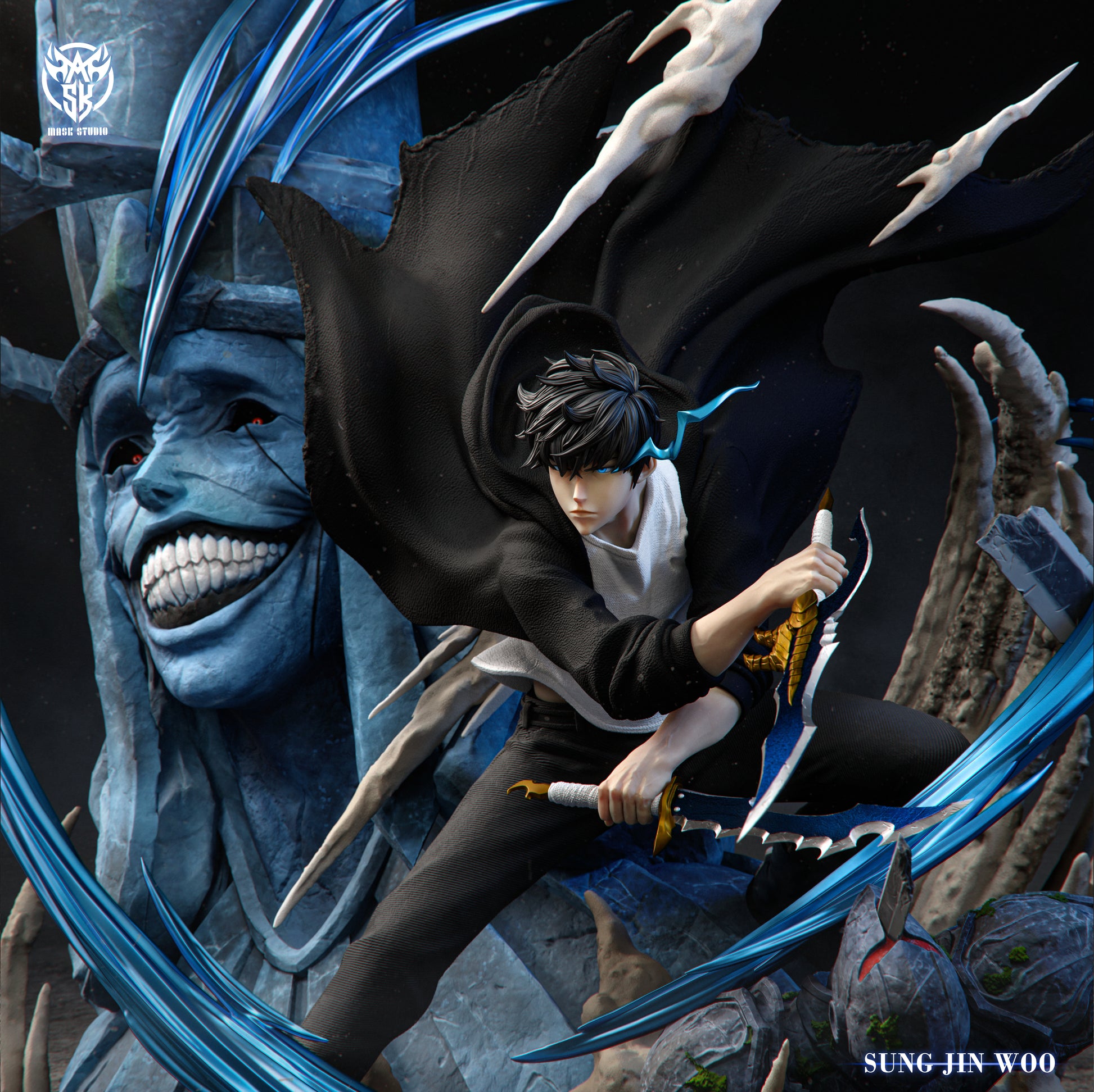 Mask Studio - Sung Jin-Woo VS God of Praise [2 Variants]