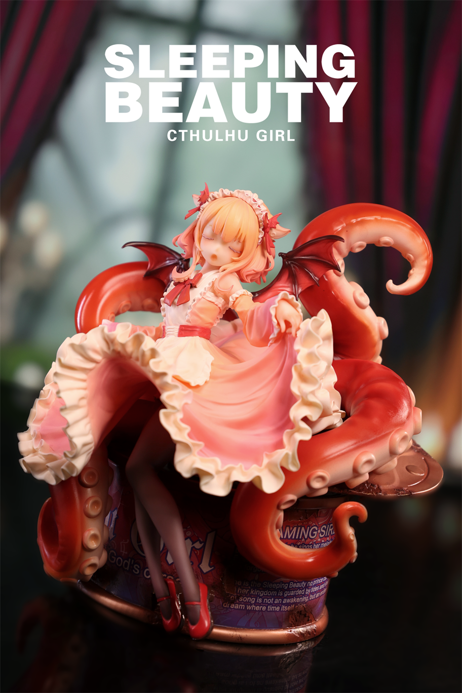 WeArtDoing - Sleeping Beauty Cthulhu Girl - Buds of the Abyss / Blue Phantom / Scarlet Dream [3 Variants]