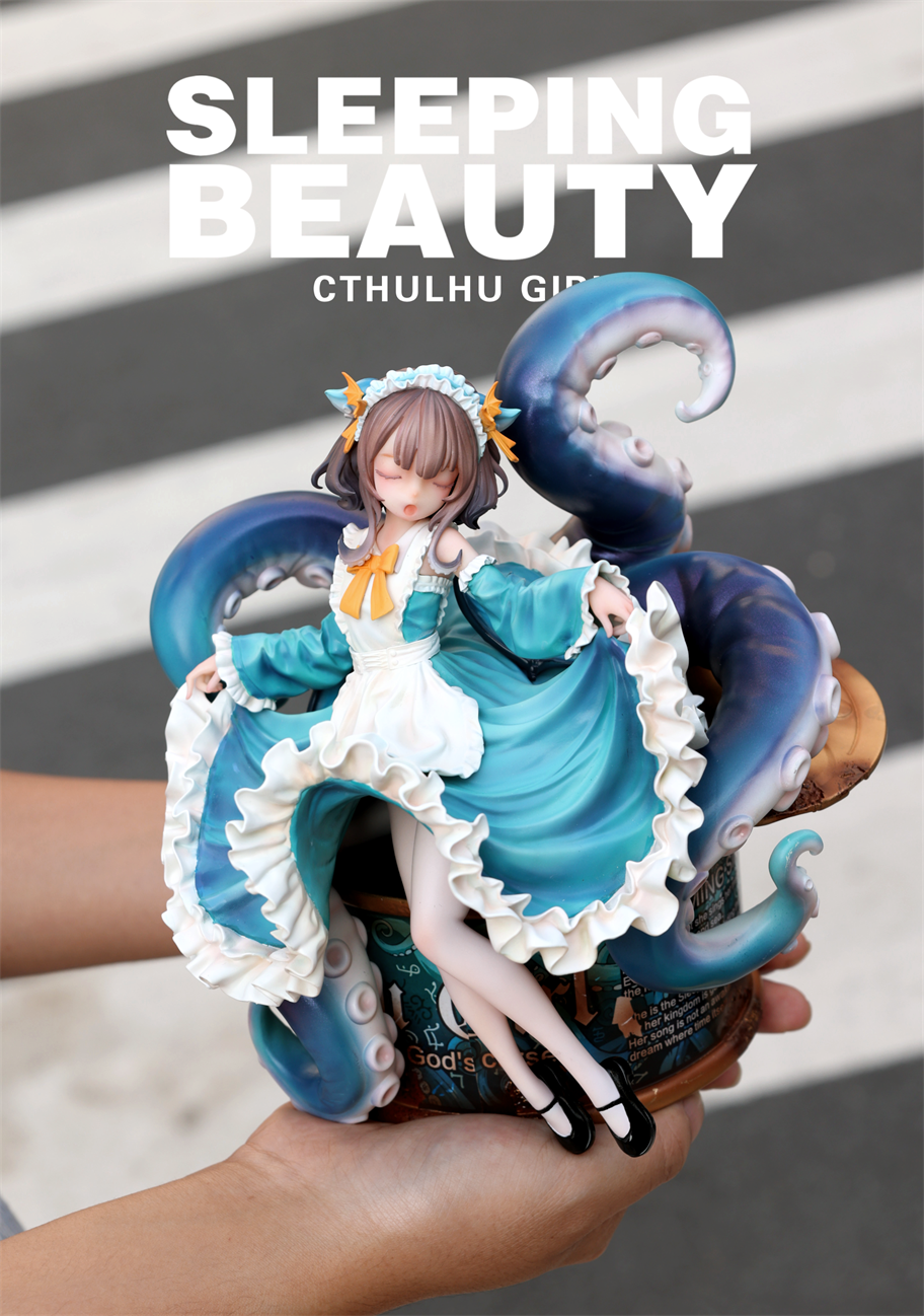 WeArtDoing - Sleeping Beauty Cthulhu Girl - Buds of the Abyss / Blue Phantom / Scarlet Dream [3 Variants]