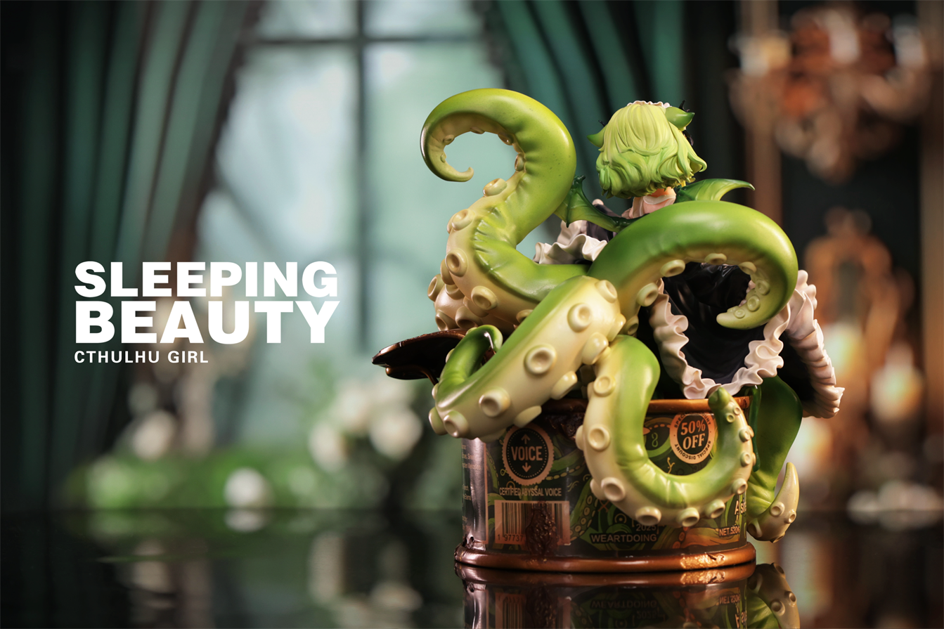 WeArtDoing - Sleeping Beauty Cthulhu Girl - Buds of the Abyss / Blue Phantom / Scarlet Dream [3 Variants]