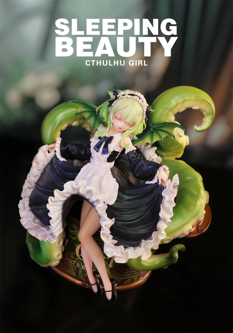 WeArtDoing - Sleeping Beauty Cthulhu Girl - Buds of the Abyss / Blue Phantom / Scarlet Dream [3 Variants]