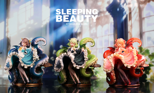 WeArtDoing - Sleeping Beauty Cthulhu Girl - Buds of the Abyss / Blue Phantom / Scarlet Dream [3 Variants]