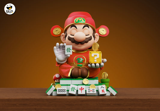 Wan Bei Studio - Mario Fortune-Attracting Figurine [2 Variants]