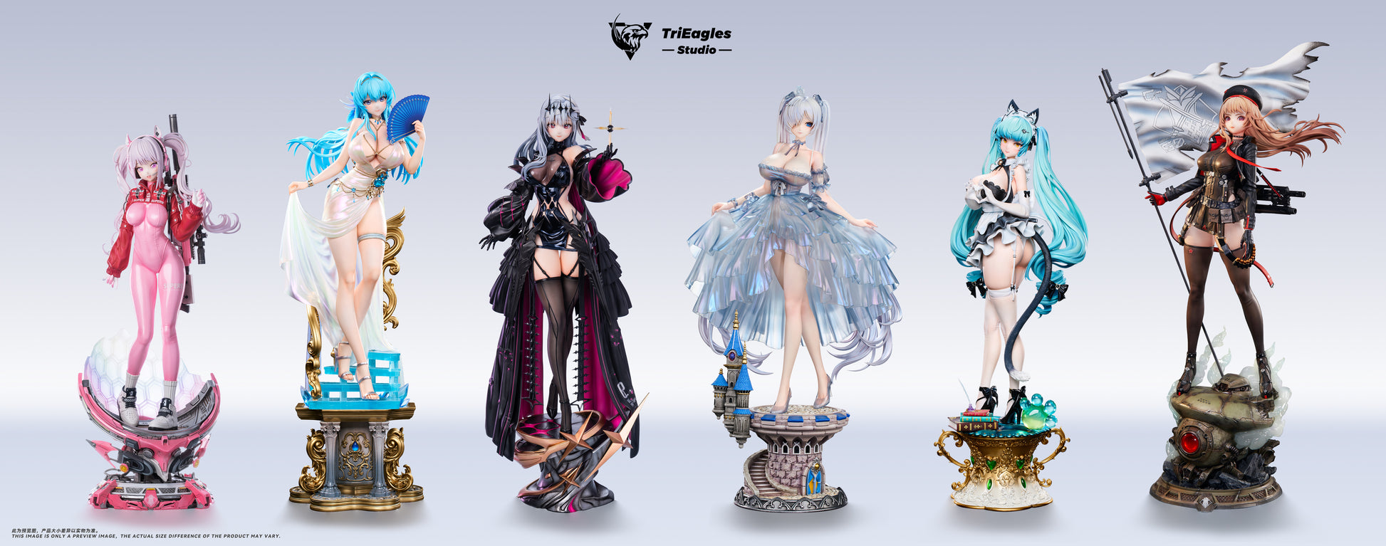 TriEagles Studio - Anachiro Cinderella Glass Princess [Licensed] [2 Variants]