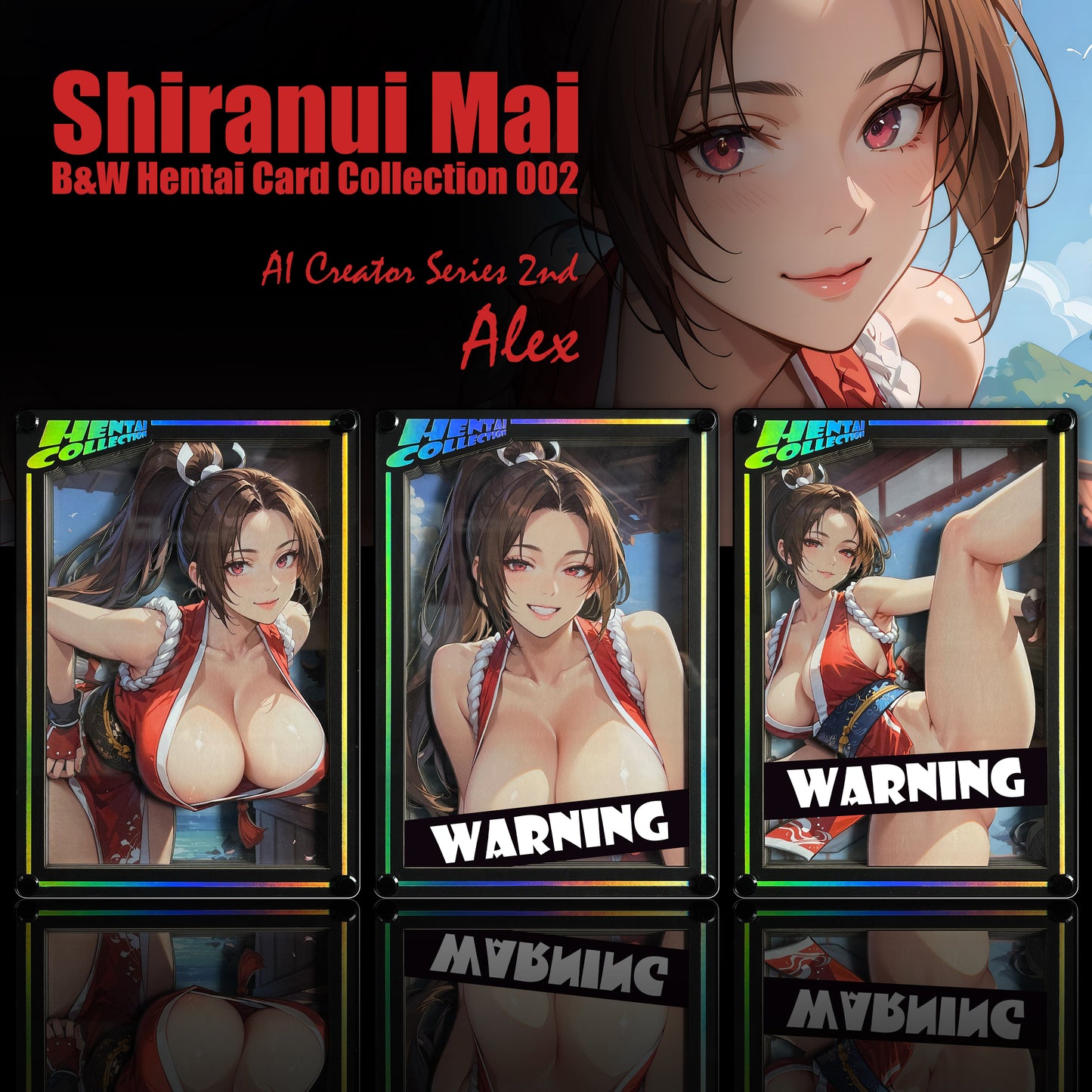 B&W Studio - Shiranui Mai Poster Frame HCC-002A / HCC-002B / HCC-002C [3 Variants]