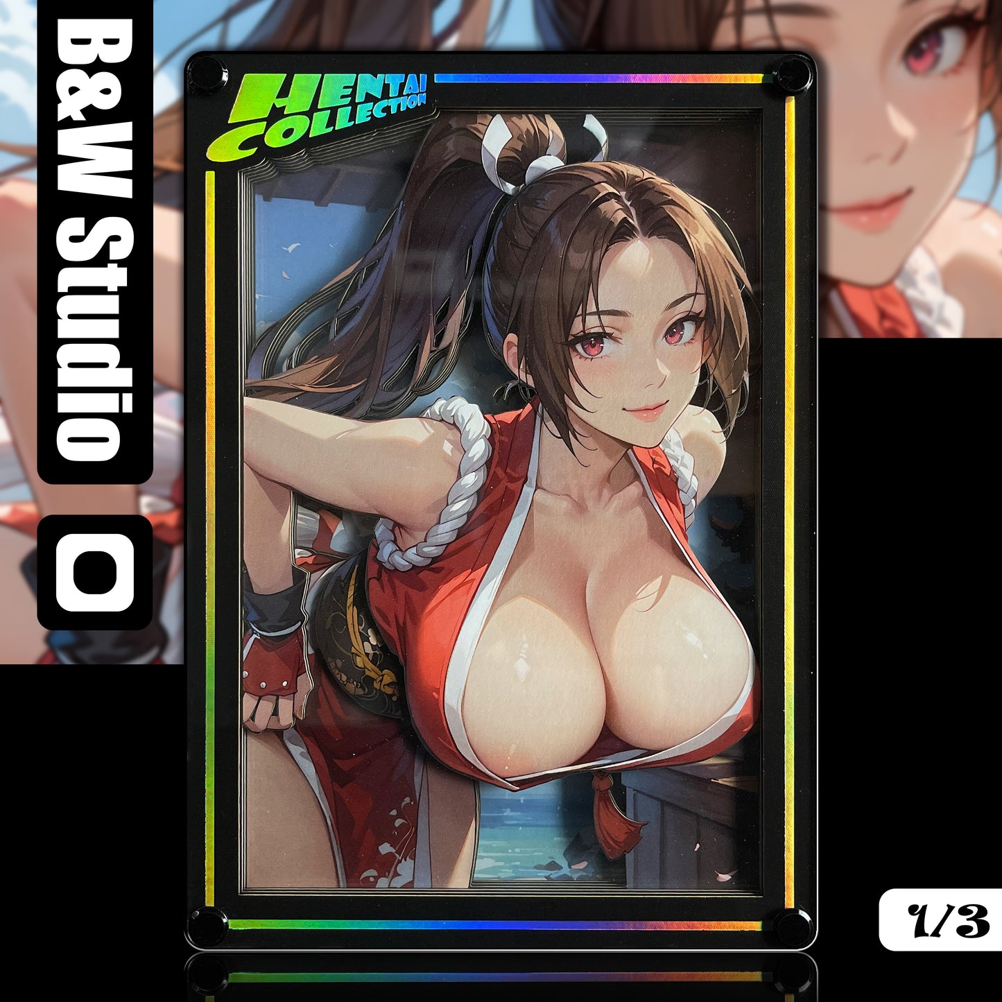 B&W Studio - Shiranui Mai Poster Frame HCC-002A / HCC-002B / HCC-002C [3 Variants]