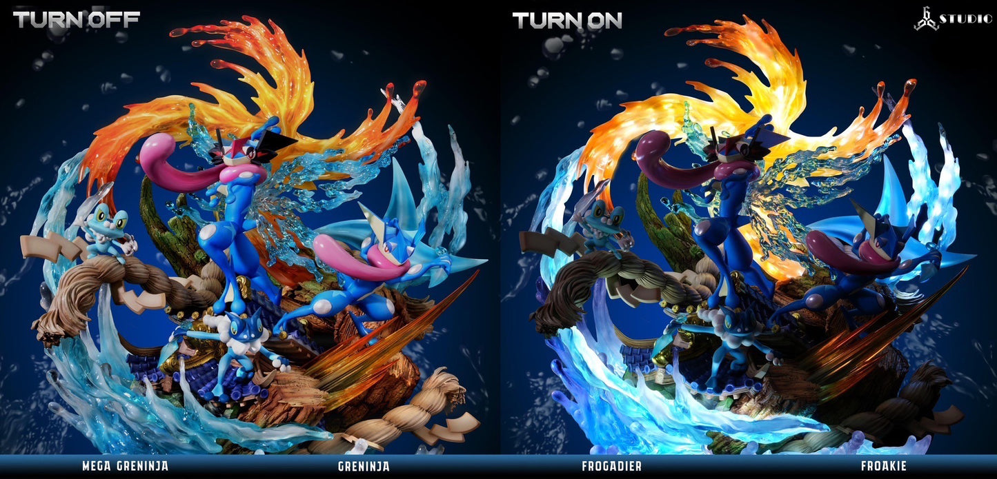 666 Studio - Mega Greninja Water Shuriken All Out [2 Variants]