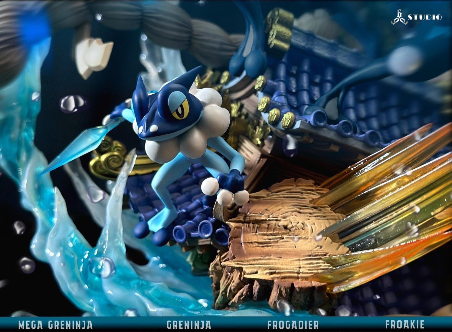 666 Studio - Mega Greninja Water Shuriken All Out [2 Variants]