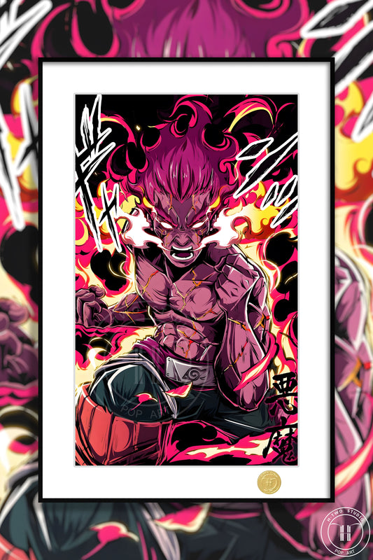H-TWO Studio - Night Guy Poster Frame