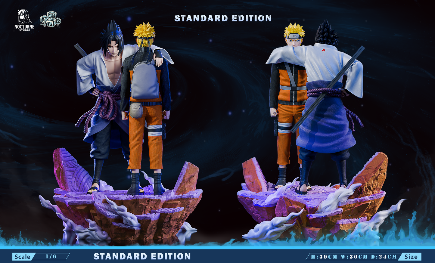 Nocturne Studio X ICE Studio - Uchiha Sasuke Uzumaki Naruto The Reunion [2 Variants]