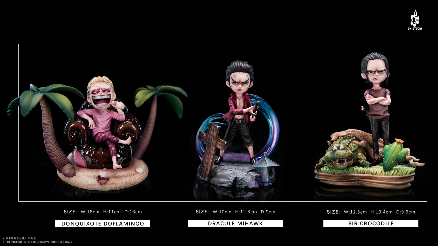 DX Studio - Childhood Doflamingo X Crocodile X Mihawk [3 Variants]