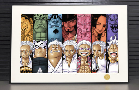 H-TWO Studio - Oka Shichibukai Poster Frame