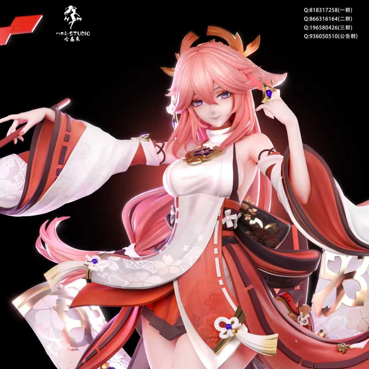 Hakimi Studio - Raiden Shogun X Yae Miko [4 Variants]