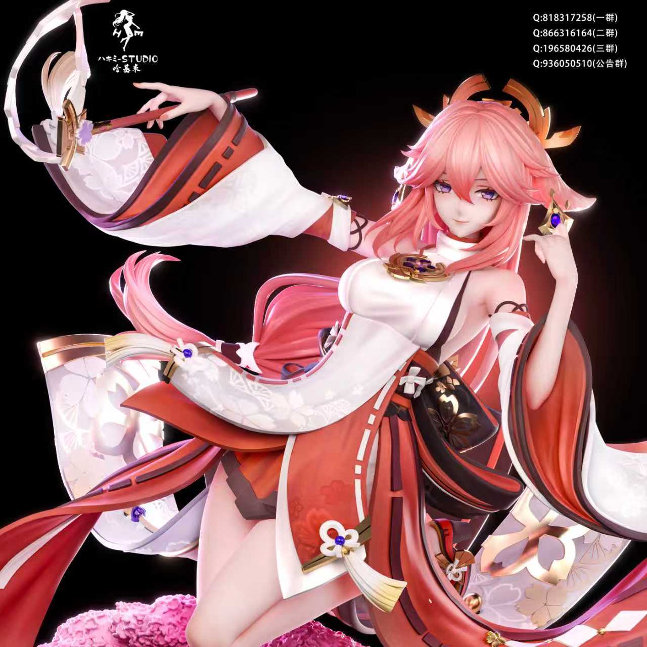 Hakimi Studio - Raiden Shogun X Yae Miko [4 Variants]