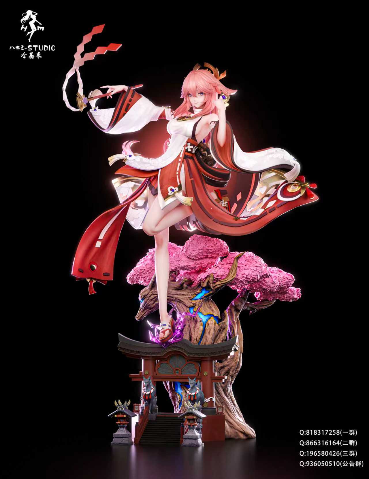 Hakimi Studio - Raiden Shogun X Yae Miko [4 Variants]