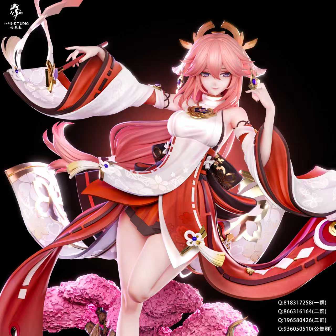 Hakimi Studio - Raiden Shogun X Yae Miko [4 Variants]