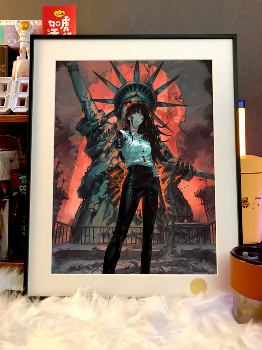 Xing Kong Studio - Asa Mitaka Poster Frame [2 Variants]