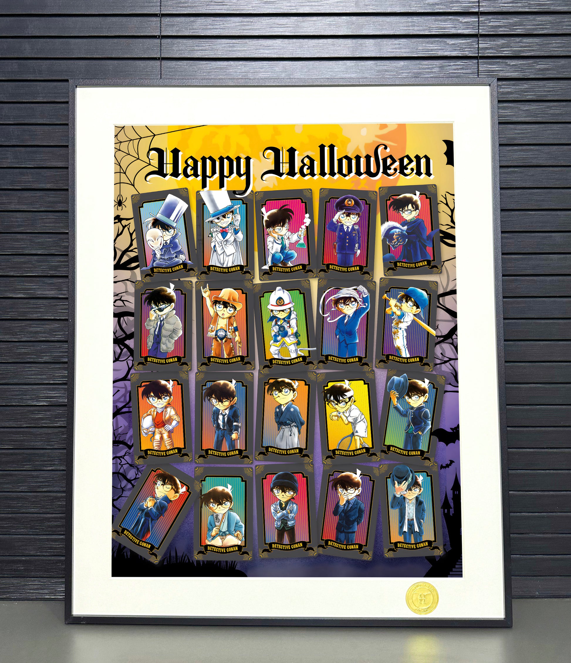 H-Two Studio - Conan Edogawa Poster Frame