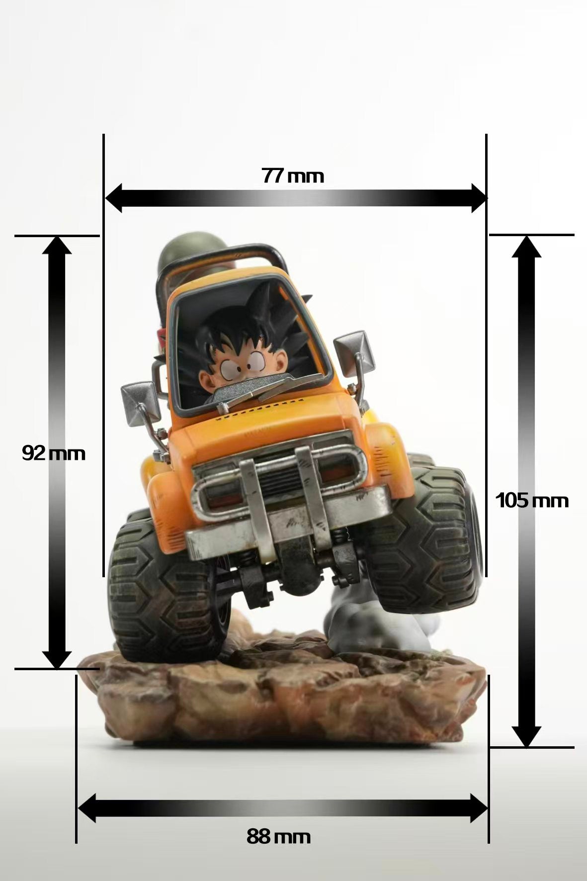 SENZUBEAN Studio - Son Goku Speeding off-road vehicle