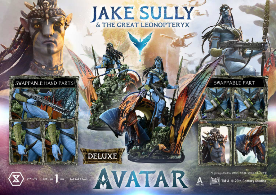 Prime 1 Studio - Jake Sully & The Great Leonopteryx REMAVTR-01 / REMAVTR-01DX / REMAVTR-01DXS [Licensed] [3 Variants]