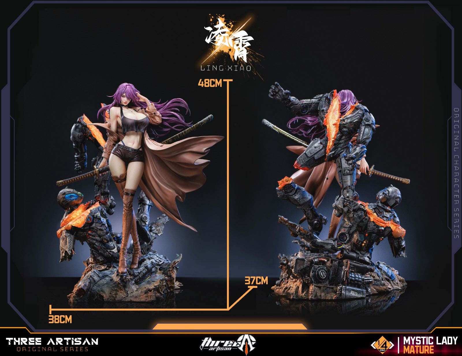 Three Artisan Studio - MYSTIC LADY MATURE Series No. 4 Ling Xiao