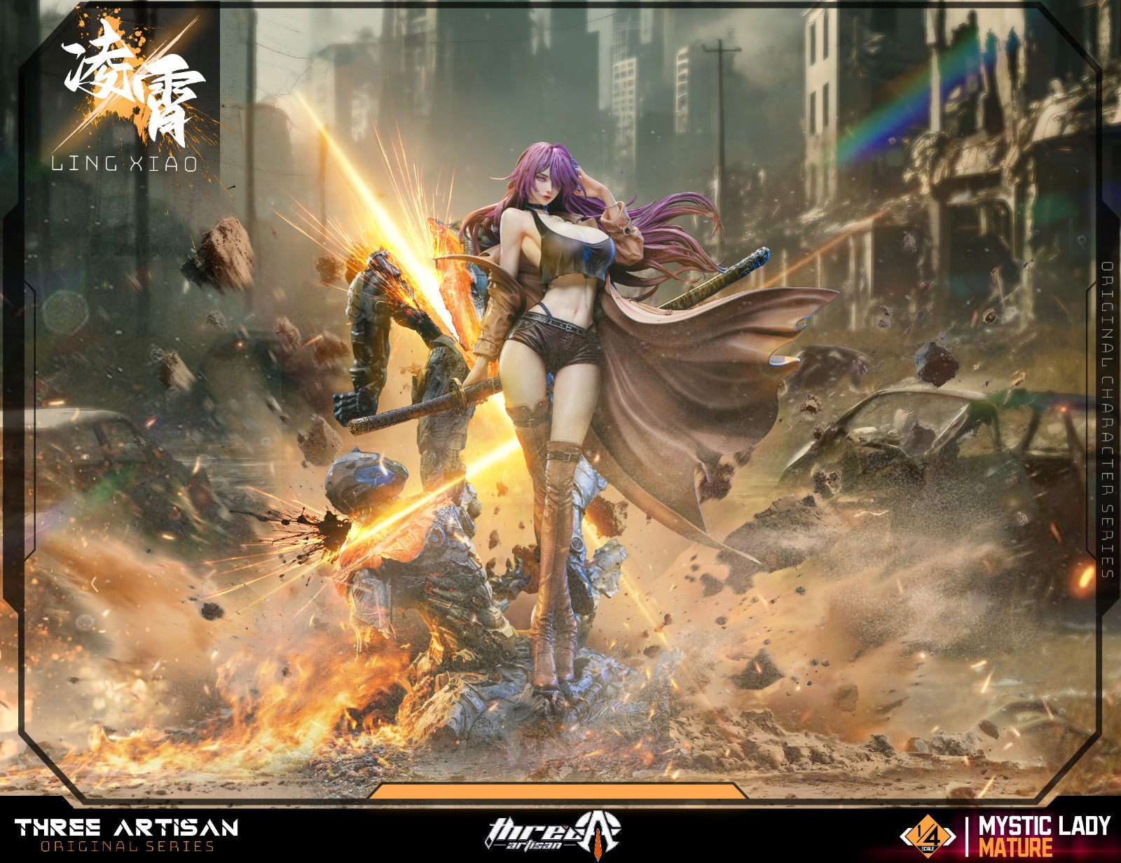 Three Artisan Studio - MYSTIC LADY MATURE Series No. 4 Ling Xiao