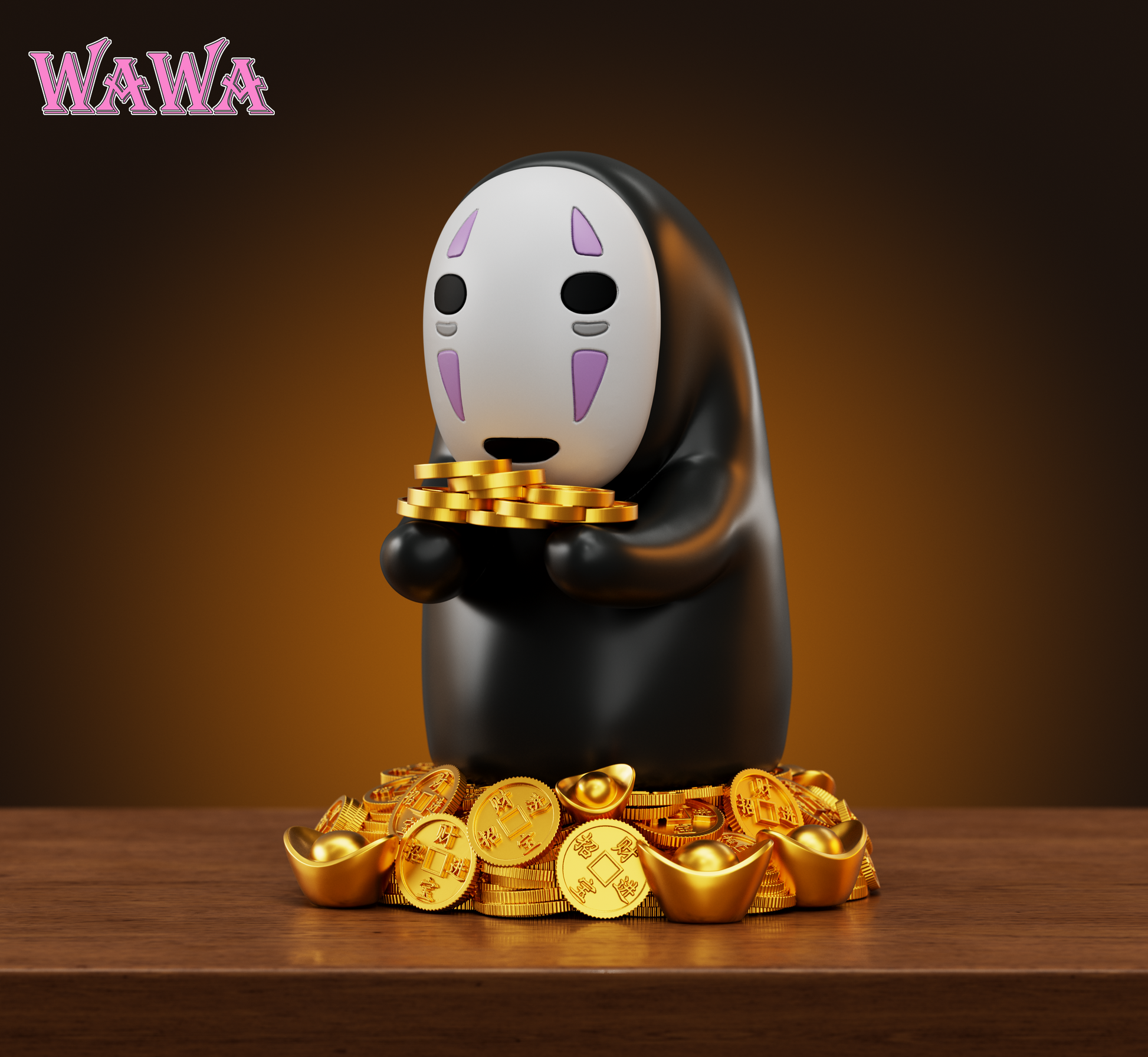 WAWA Studio - Lucky No-Face man