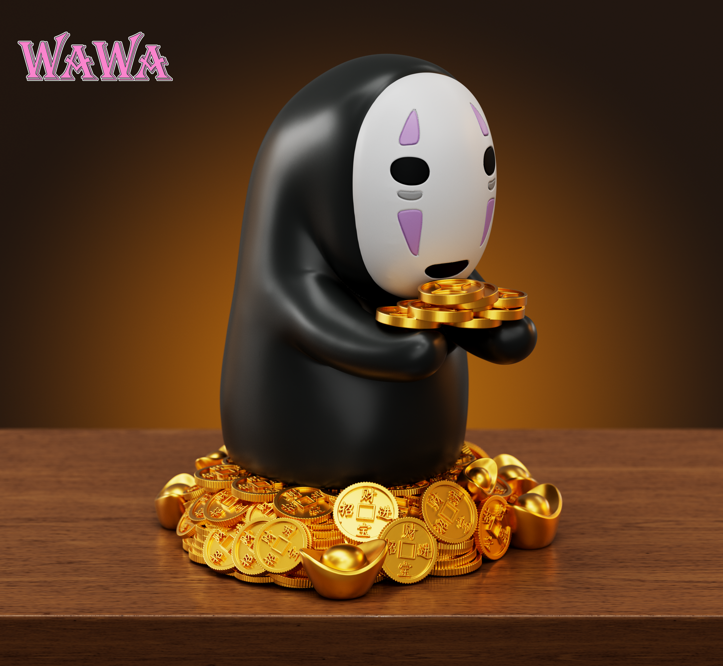 WAWA Studio - Lucky No-Face man