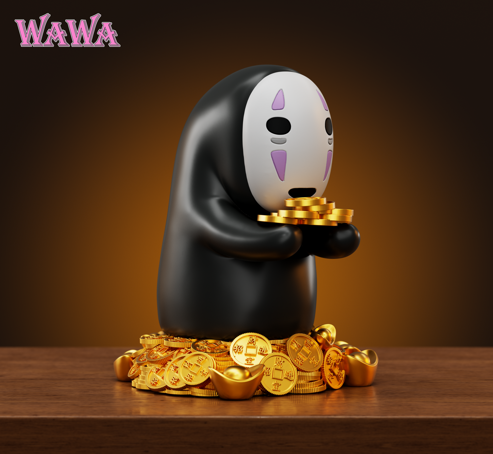 WAWA Studio - Lucky No-Face man
