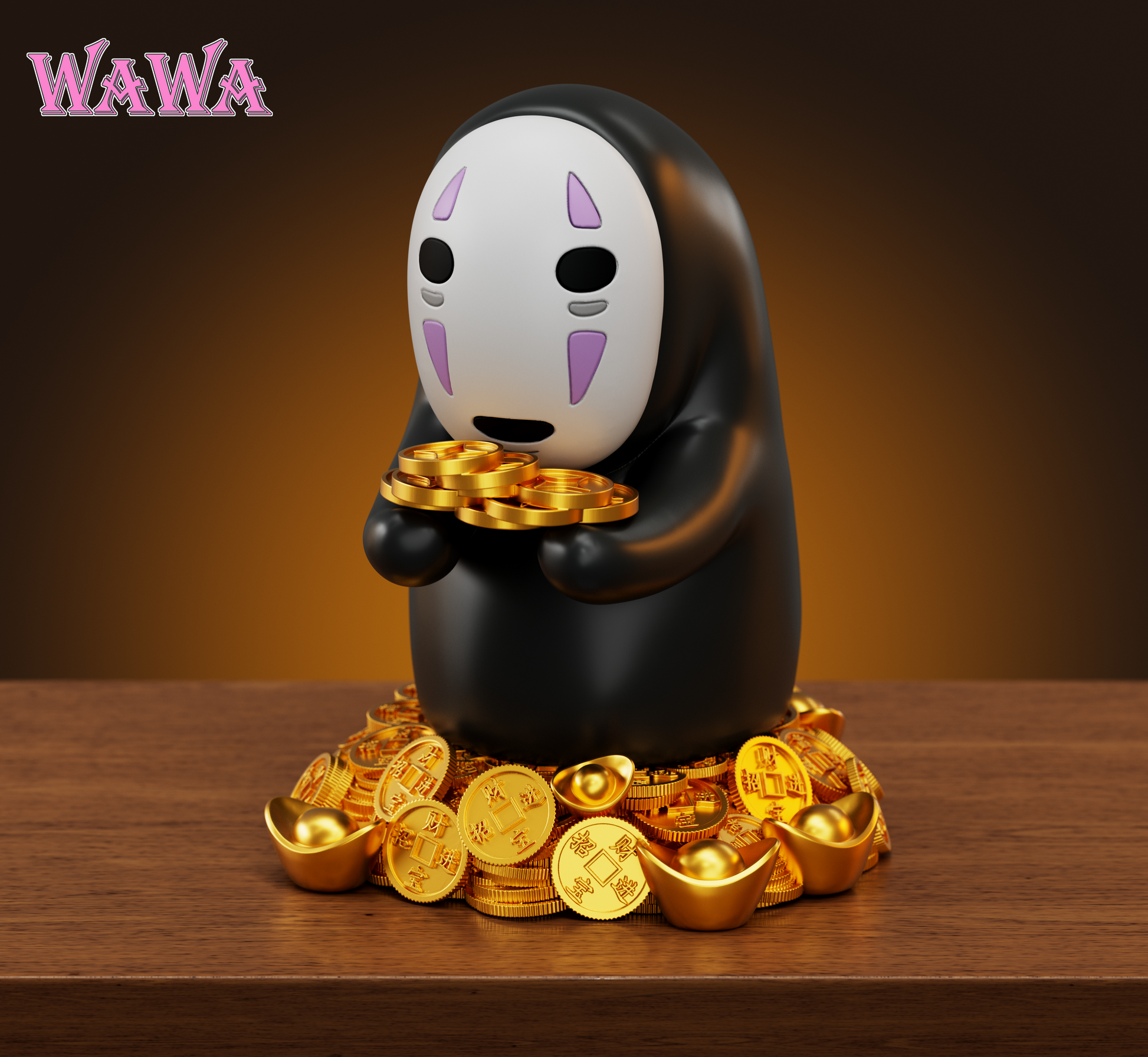 WAWA Studio - Lucky No-Face man