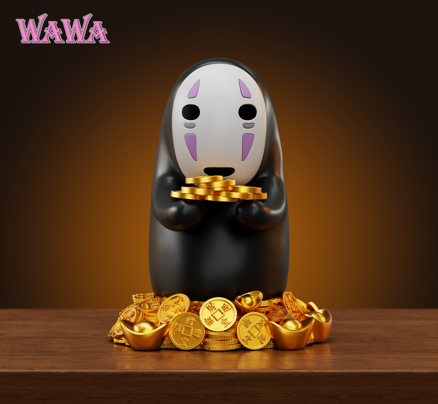 WAWA Studio - Lucky No-Face man