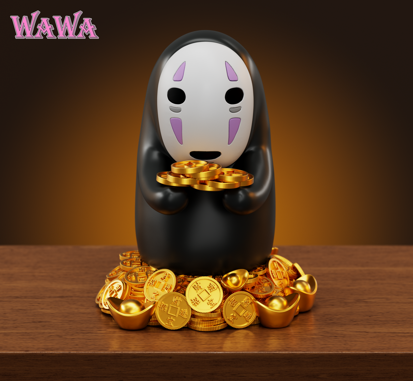 WAWA Studio - Lucky No-Face man