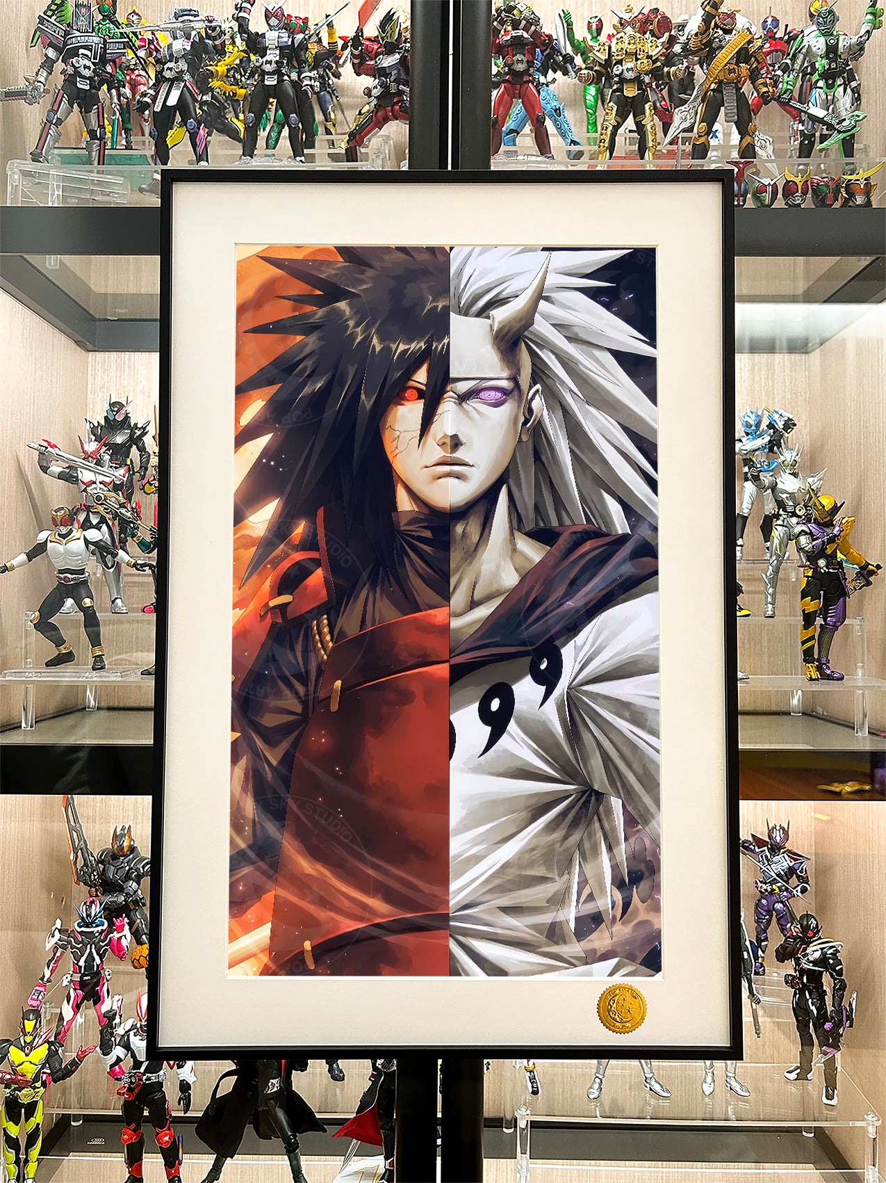 Xing Kong Studio - Overlook Madara Uchiha Poster Frame