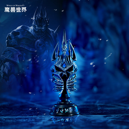 Blizzard Entertainment - Helm of Domination Metal Replica Desktop Ornament BLZ011 [Licensed]