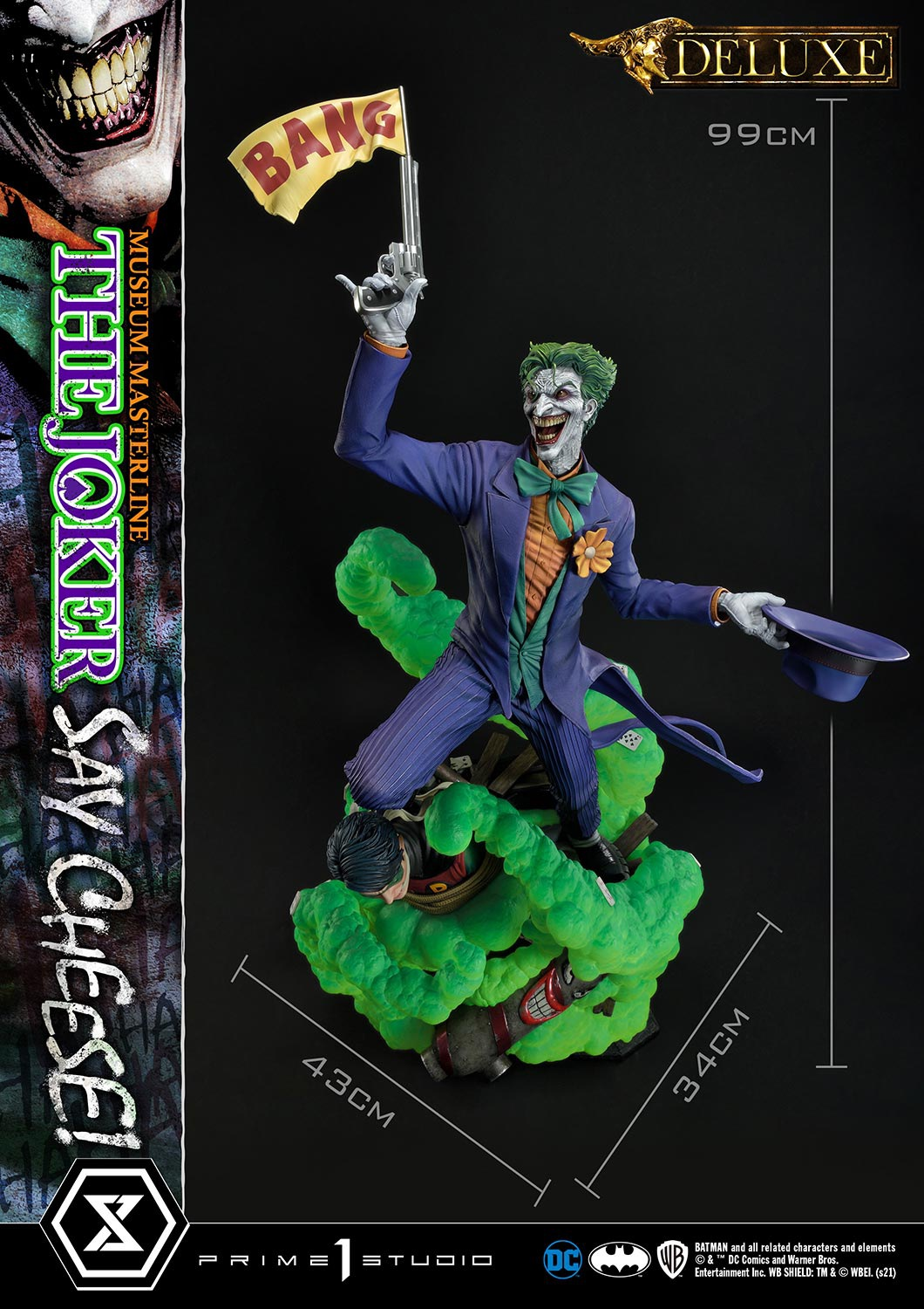 Prime 1 Studio - The Joker - Say Cheese! MMDC-52DXS [Licensed]