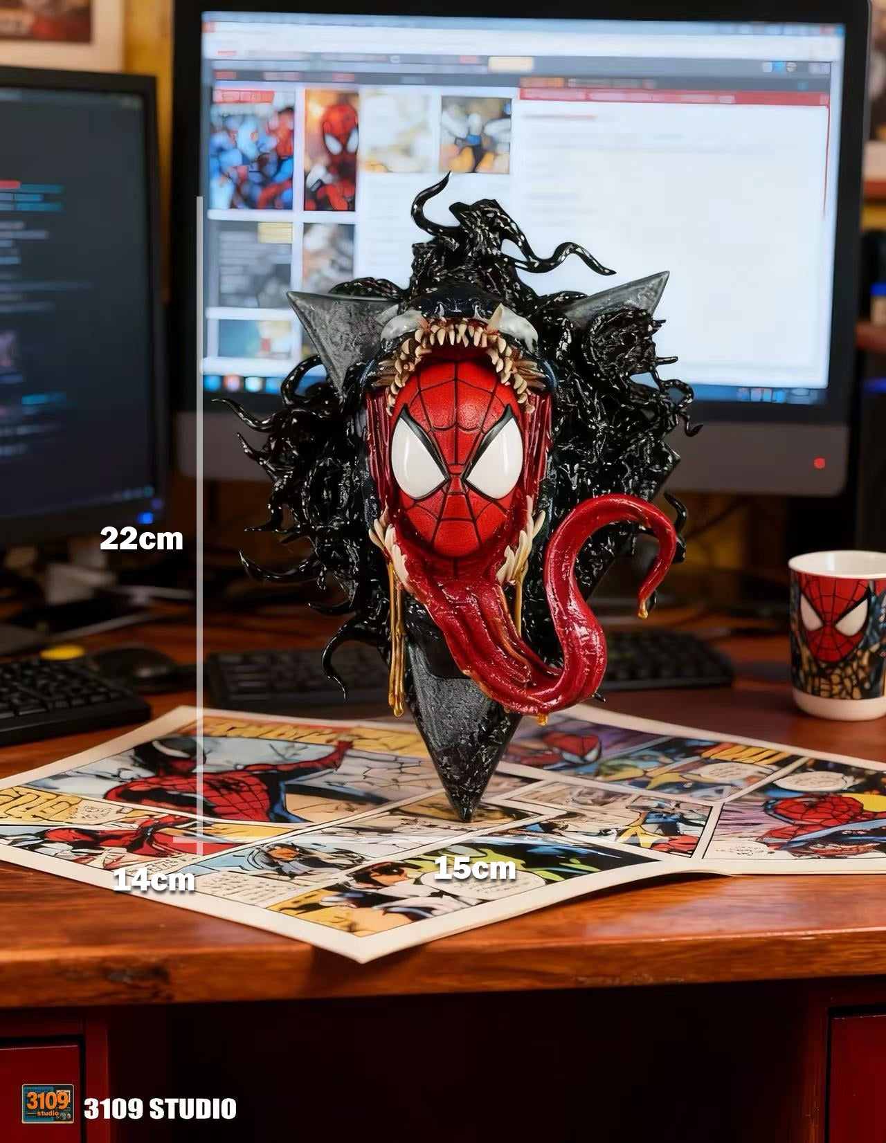 3109 Studio - Venom & Spider Man Wall Hanging [2 Variants]