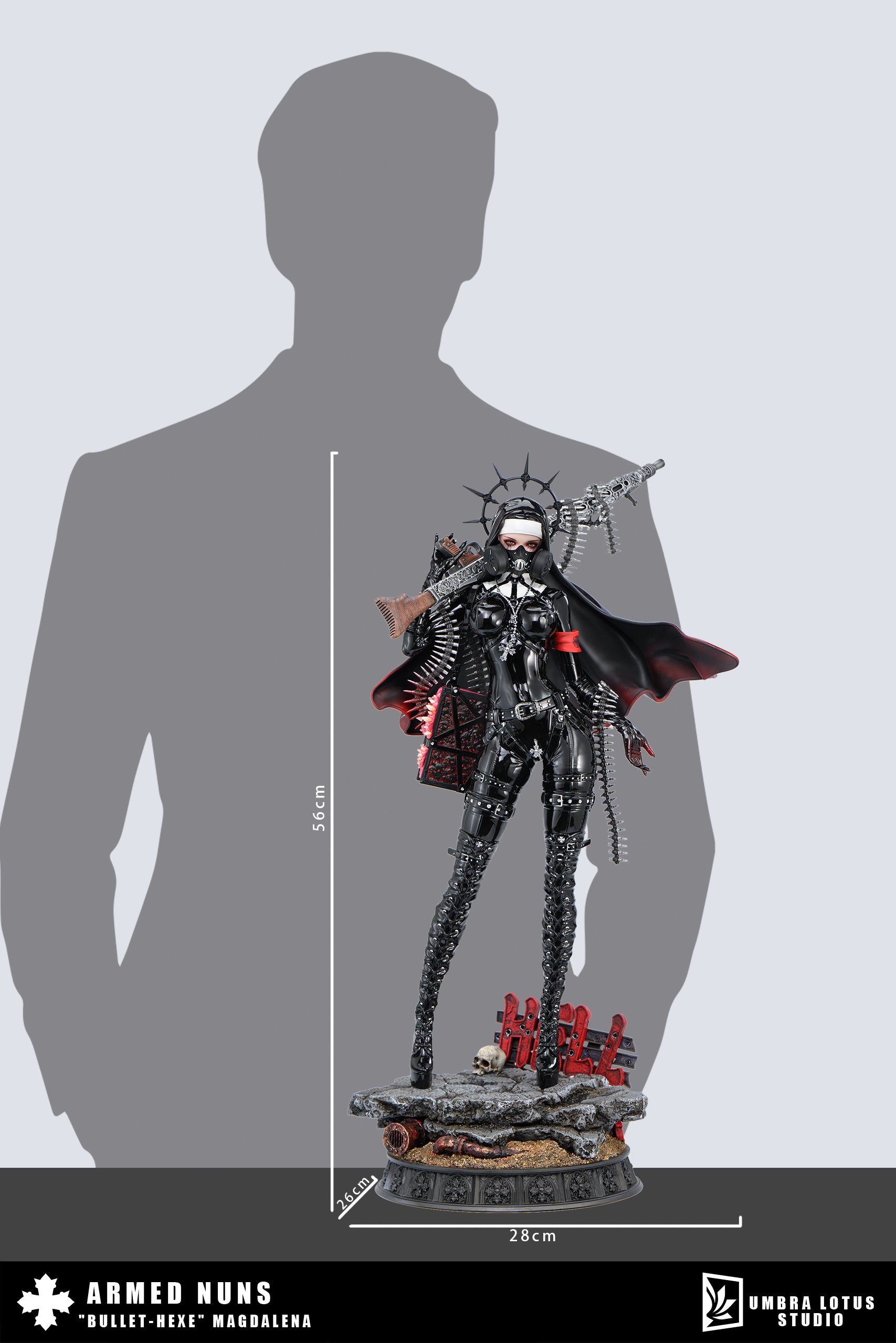 UMBRA LOTUS Studio - "Bullet-hexe" Magdalena