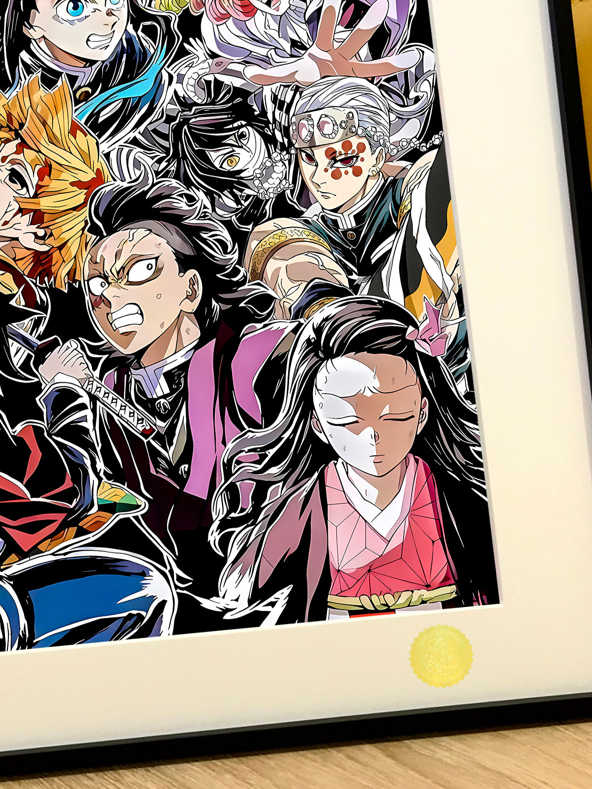 Xing Kong Studio - Infinity Castle All Characters Poster Frame